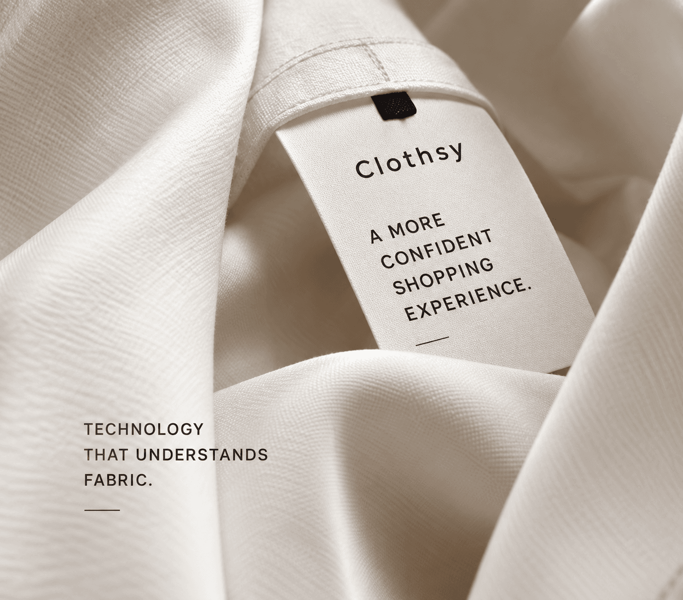 Clothsy AI technology that understands fabric